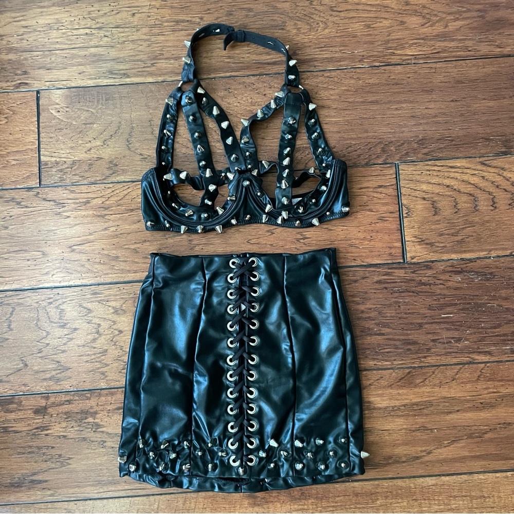 Trashy Lingerie Rebel Yell Skirt and Top Set